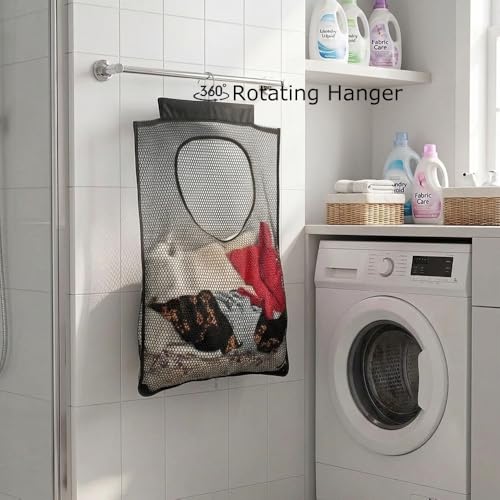 Breathable Mesh Laundry Hamper