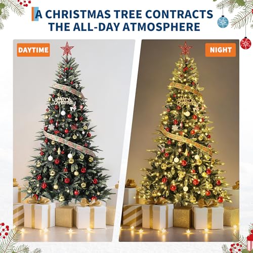 6.5 FT Pre Lit Pencil Christmas Tree