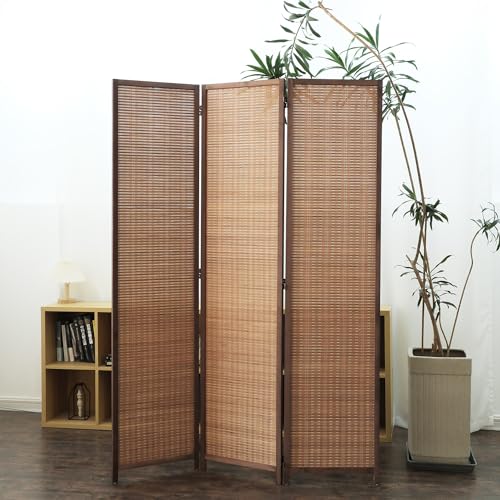 3 Panel Bamboo Room Divider