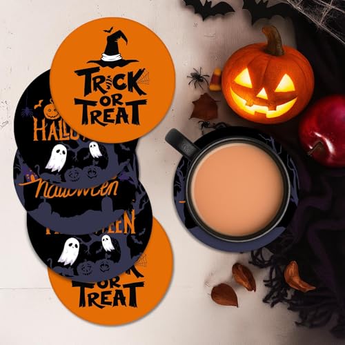 Halloween Coasters for Drinks (6 Count)
