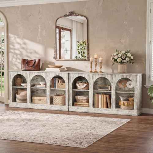 10.5FT Extra Long Arched Console Table Set of 2 (2 Count)