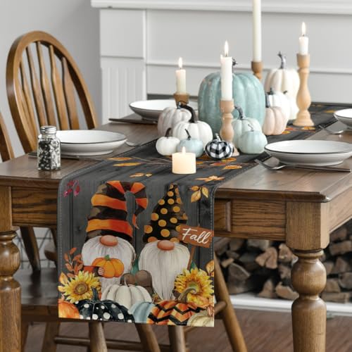 210 GSM Fall Table Runner Home Party Decor 13x60 Inch (5.4 Sq Ft)