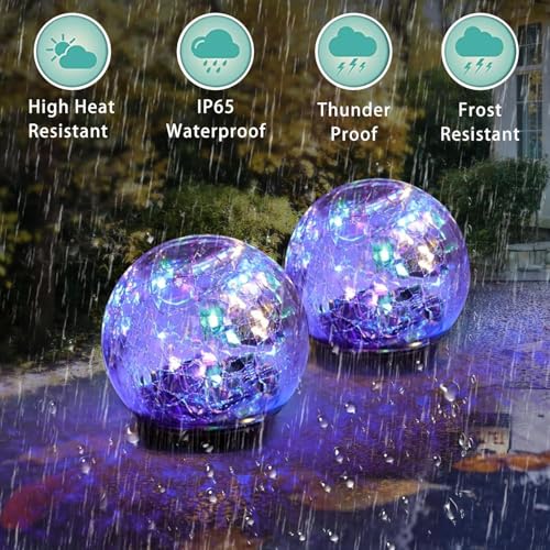 4 Pack 3.9" Solar Garden Lights Outdoor Waterproof (4 Count)