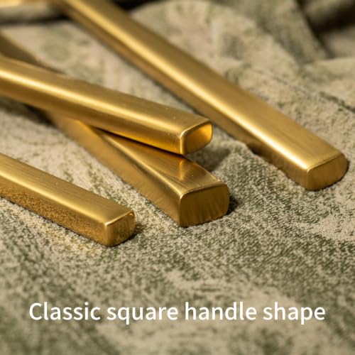 Cube Gold 20 Piece Flatware Set (4 Count)