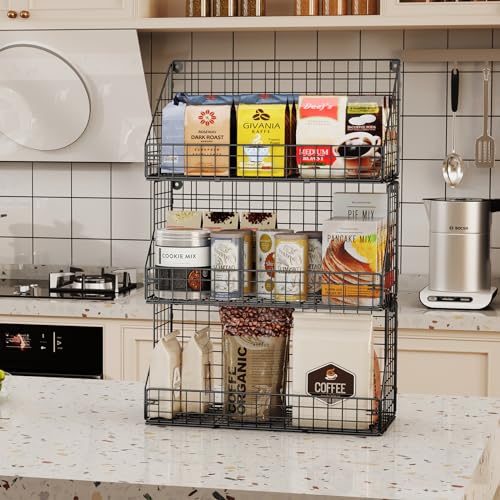 3 Tier Stackable Detachable Snack Organizer