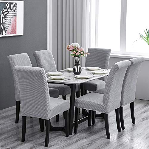 Stretch Chair Covers for Dining Room Set of 6