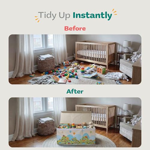 Extra Large Toy Storage Organizer with Lid