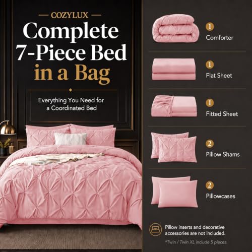 Full Size Comforter Sets Pink