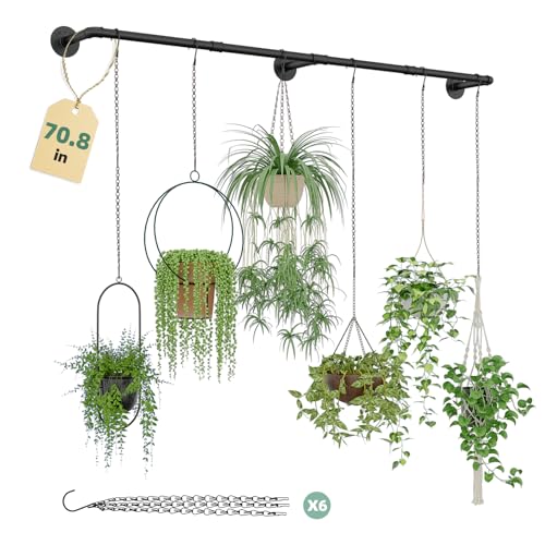 Plant Hanger Indoor with 6 Hanging Chains Hanging Planters