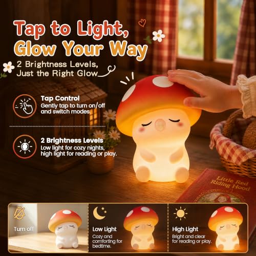Mushroom Night Light