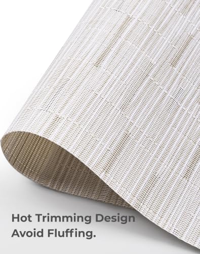 Pale Beige Placemats Set of 8 (8 Count)
