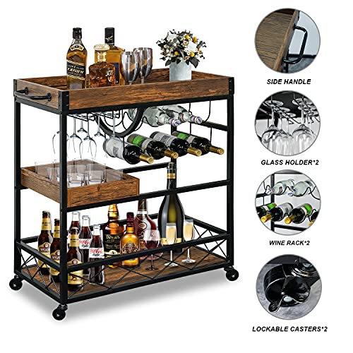 Bar Cart for The Home