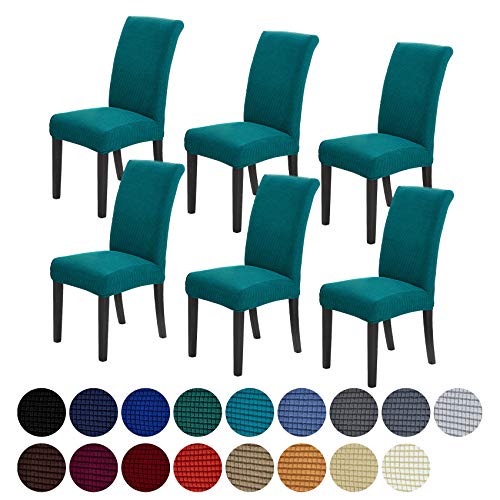 Stretch Chair Covers for Dining Room Set of 6