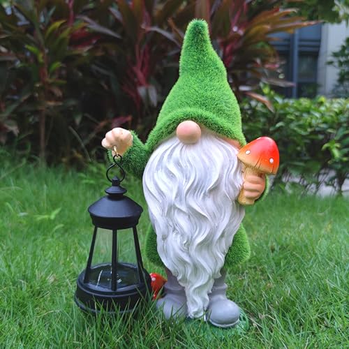 Solar Gnomes Garden Statues