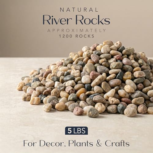 River Rocks Aquarium Gravel (80 Ounce)