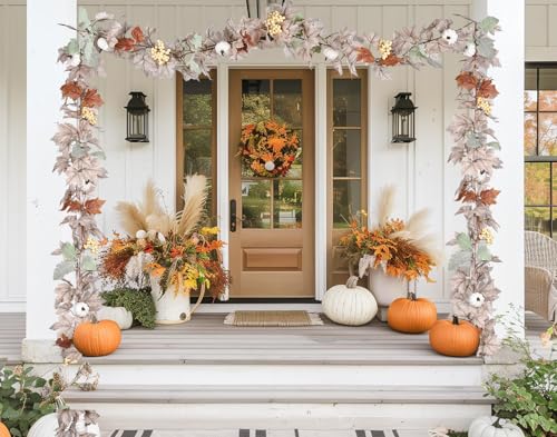 Pumpkin Fall Maple Leaf Garland