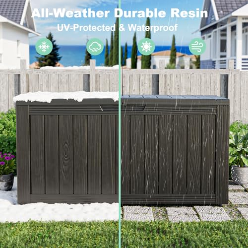 80 Gallon Resin Deck Box