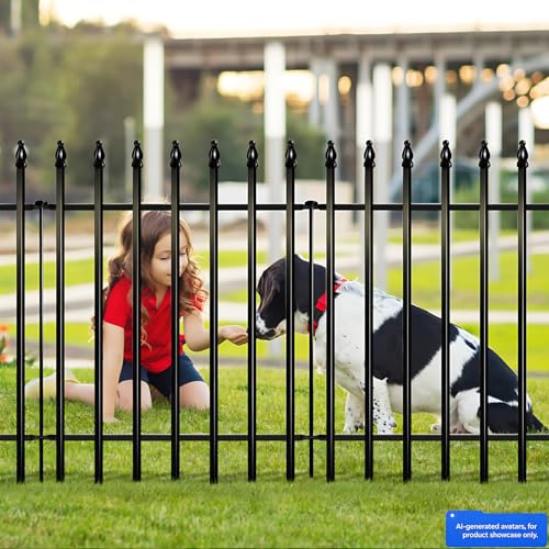 32" H x 24" W Metal Garden Fence (36 Sq Ft)