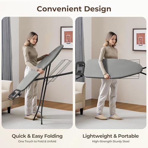 Ironing Board with Iron Rest