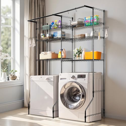Over Washer and Dryer Storage Shelves 6