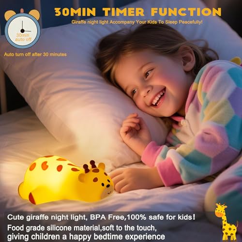 Giraffe Night Light for Kids