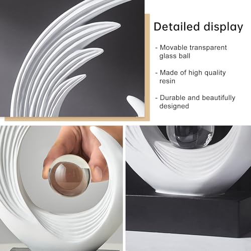Modern Abstract Sculpture for Coffee Table Living Room Decor
