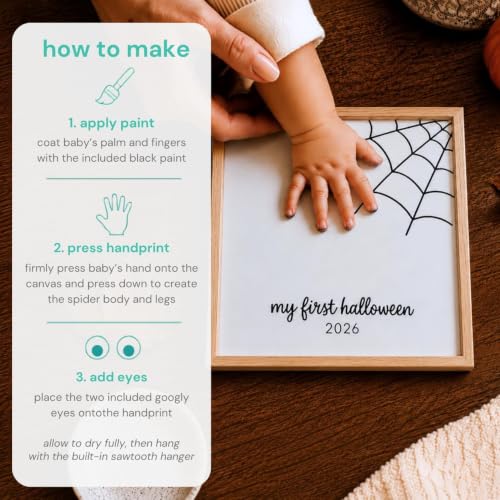 Baby Handprint Canvas