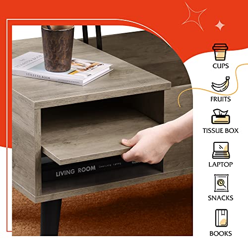 Lift Top Coffee Table with Hidden Storage