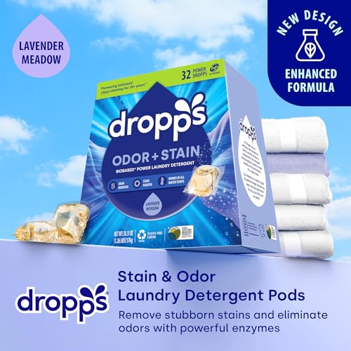 Odor & Stain Laundry Detergent Pods (32 Count)