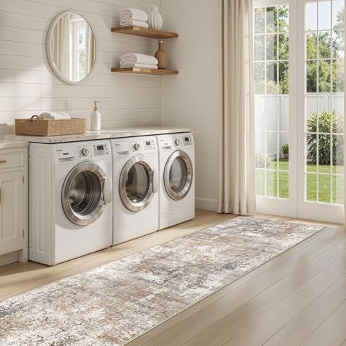 2x8 Washable Runner Rug for Hallway (24 Count)