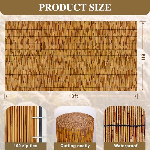 Reed Fencing Rolls (72 Sq Ft)