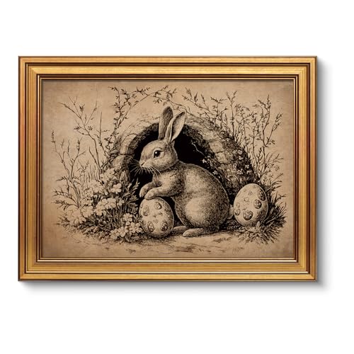 Vintage Rabbit Wall Art