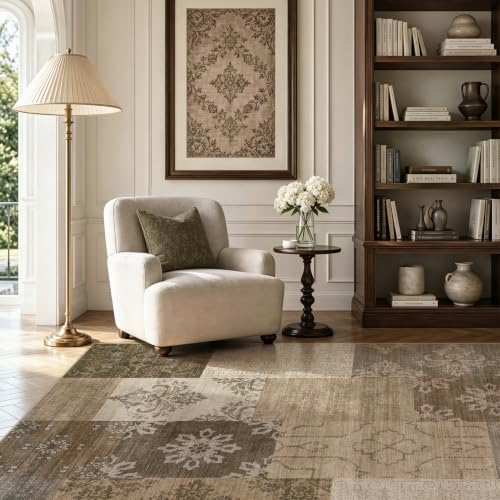 5x7 Area Rug for Living Room (12 Count)