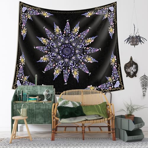 Floral Tapestry Wall Hanging Cute