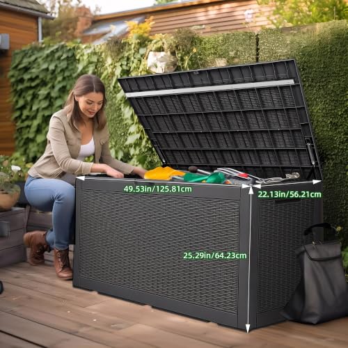 120 Gallon Outdoor Deck Box