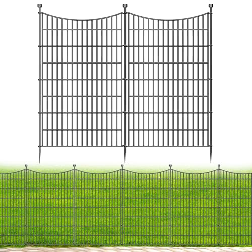No Dig Dog Fence Outdoor for Yard