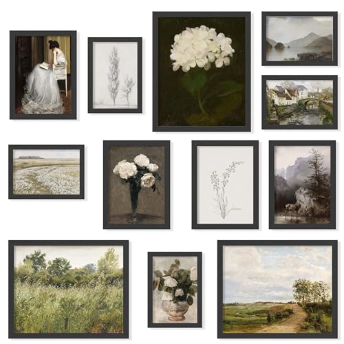 Moody Vintage Wall Art (12 Count)