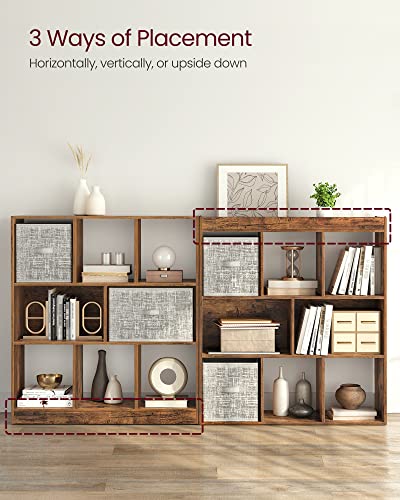 Bookshelf 8 Cubes Storage Organizer