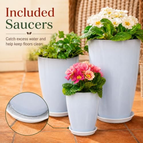 Set of 3 Tall Planter