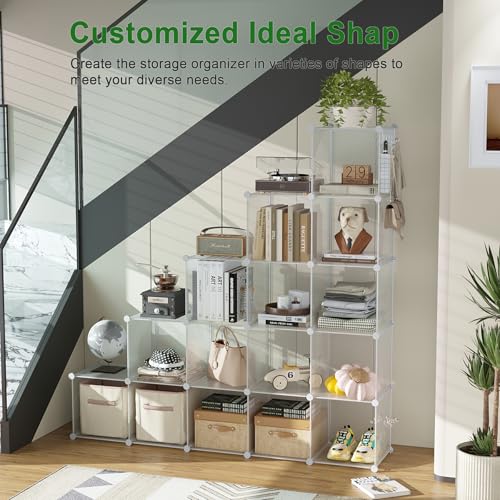 16 Cube Storage Organizer Cube Shelves Units Storage Cubes