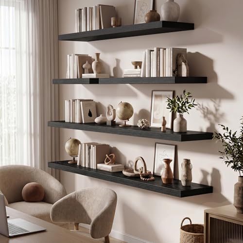 55 Inch Floating Shelves for Wall