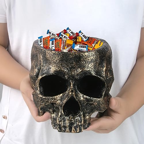 Halloween Skull Candy Bowl