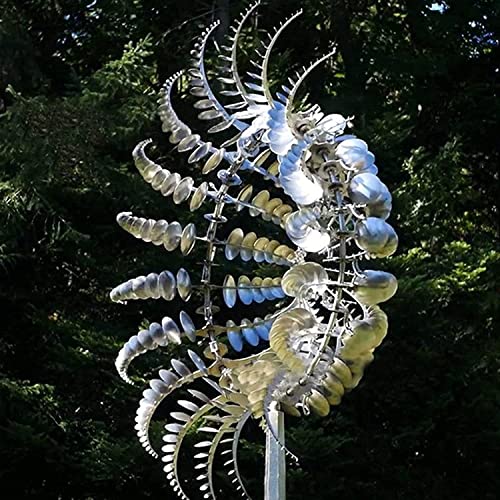 Unique and Magical Metal Windmill