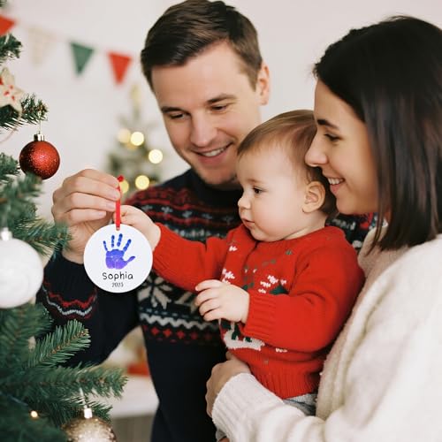 Baby Hand and Footprint Ornament