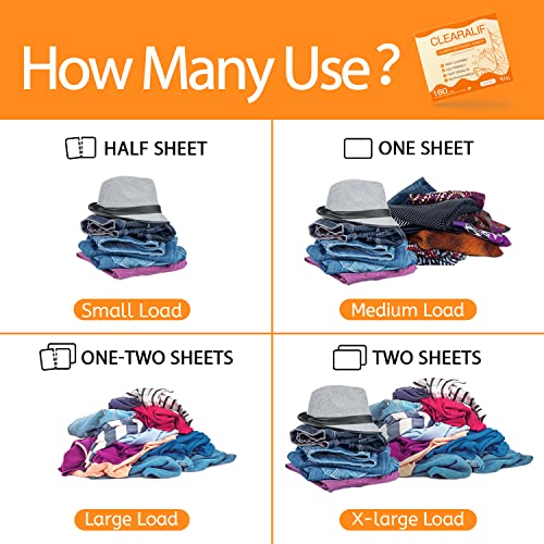 Laundry Detergent Sheets Up to 160 Loads (80 Count)