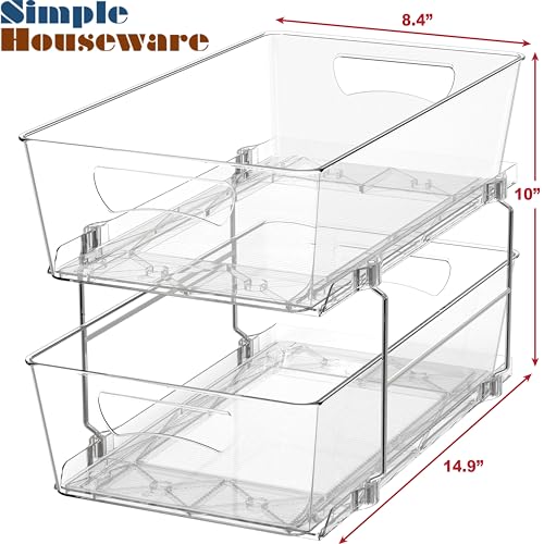 2 Tier Basket Drawer Cabinet Pull