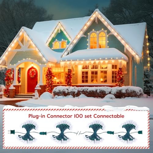 C9 LED Christmas String Lights (2 Count)