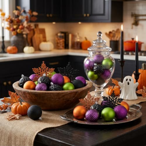 50ct Halloween Ornaments Tree Decorations Indoor 2.4 Inch (50 Count)