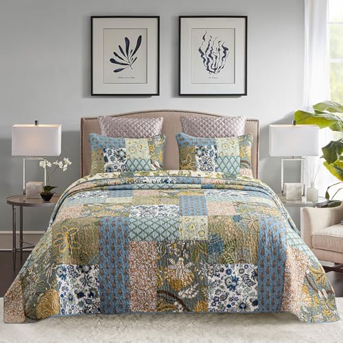 Quilts Queen Size Patchwork Bedspread