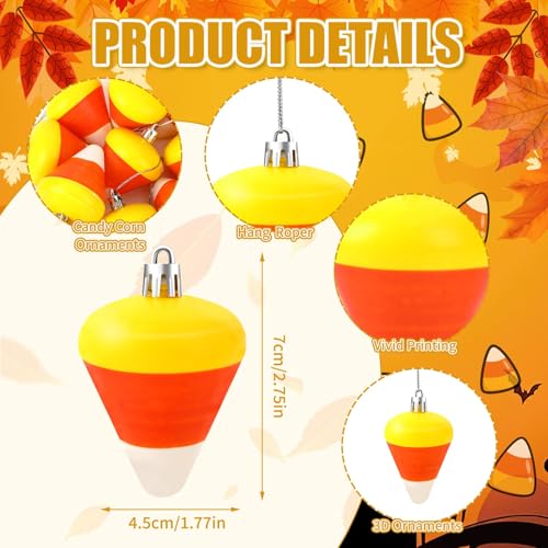 24Pcs Candy Corn Ornaments (24 Count)